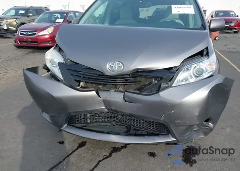 2012 Toyota Sienna Le V6 8 Passenger из США, поврежденный, VIN 5TDKK3DC5CS258007